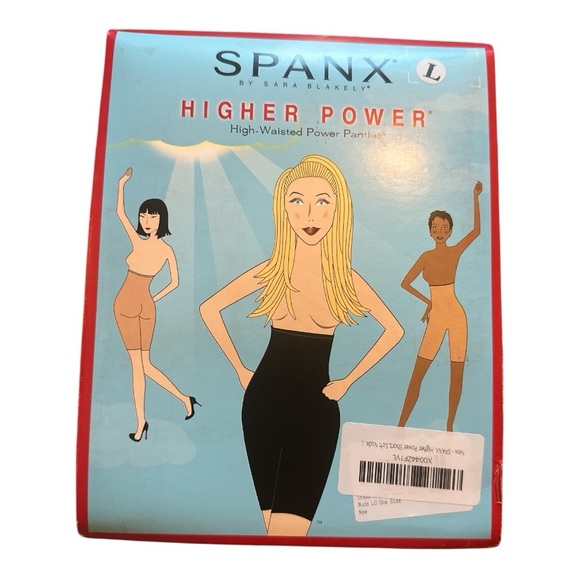 SPANX Higher Power Panties - Size L - Soft Nude - NWT - Picture 3 of 5